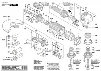 Bosch 0 602 335 007 ---- flat head angle sander Spare Parts